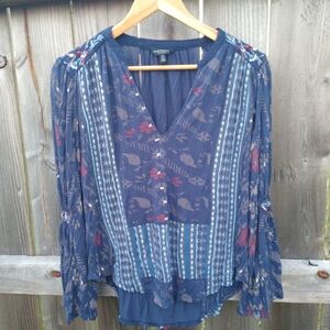 Women's Lucky Brand Embroidered Blouse